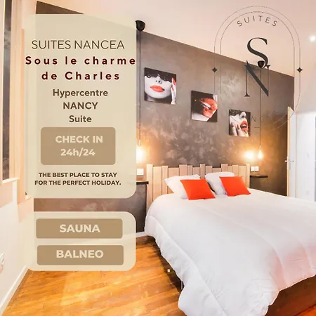 Sous Le Charme De Charles Sauna & Jacuzzi * Nancy