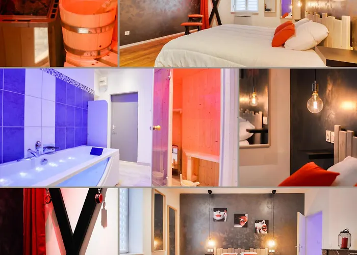 Sous Le Charme De Charles Sauna & Jacuzzi Apartament Nancy
